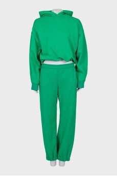 Green oversized tracksuit