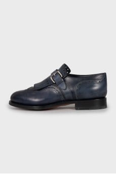 Men's Brogues in Dark Blue