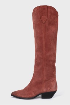 Denvee suede tall cossacks