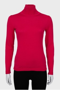 Pink wool golf