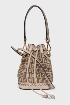 Mon Tresor suede bag