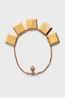 Vintage gold color necklace