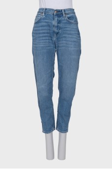 Skinny mid rise jeans