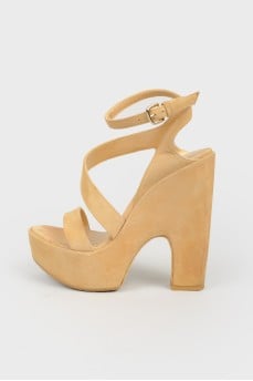 High platform sandals