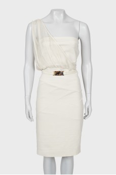 One shoulder dress