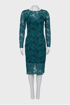 Fitted lace dress