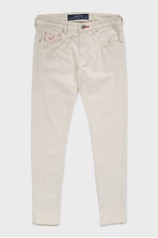 Low rise skinny jeans