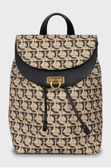 Gancini Canvas Backpack