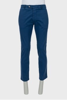 Men's straight fit trousers