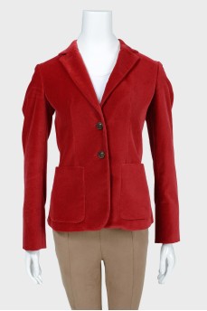 Velvet jacket