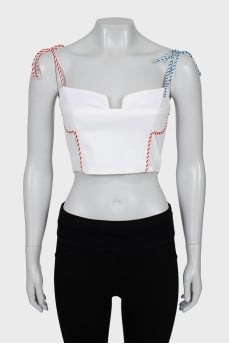 White tank top