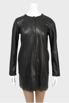 Jacket with fine perforations