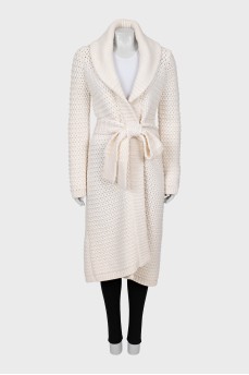 Cashmere wrap cardigan