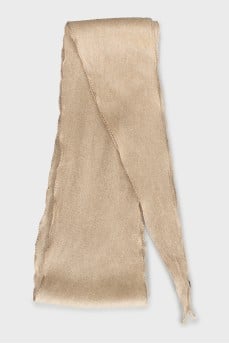 Beige scarf