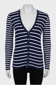 Striped Cardigan