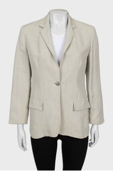 One-button jacket
