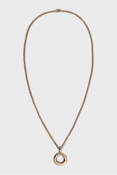 Silver Pendant Big Sun
