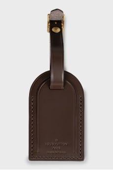 Leather clochette keychain