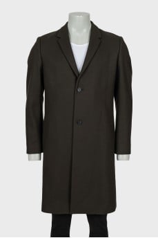 Men's green coat