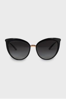Gradient cat eye sunglasses