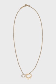 Open Heart Gold Pendant
