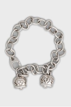 White gold bracelet with diamonds