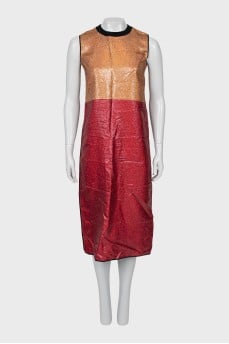 Combined bodycon dress