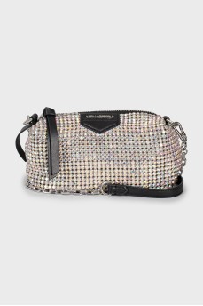 Bag decorated with crystals