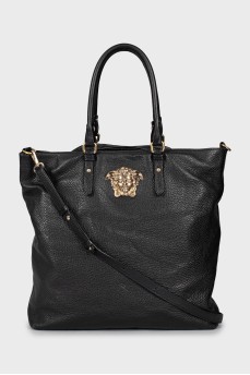 Leather Medusa bag