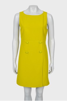 Fitted green dress