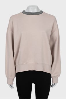 Loose fit sweatshirt