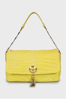 Quilted leather bag