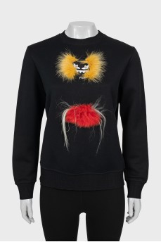 Slim fit sweatshirt