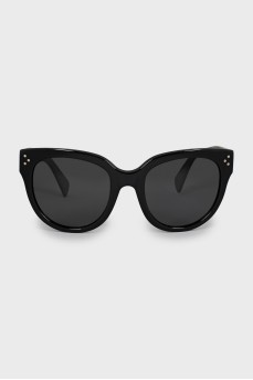 Black frame sunglasses