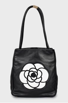 Camellia Leather Bag