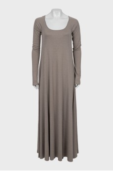 Loose fit long sleeve dress