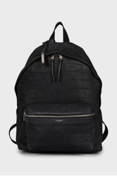 Leather City backpack