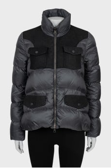 Straight jacket in gray