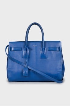 Leather Sac De Jour bag