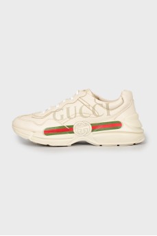 Men's Rhyton leather sneakers