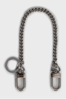 Metal strap for bag