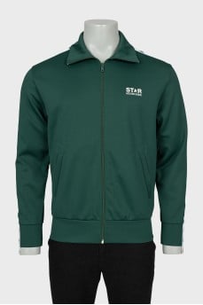 Men's sports jacket with decor