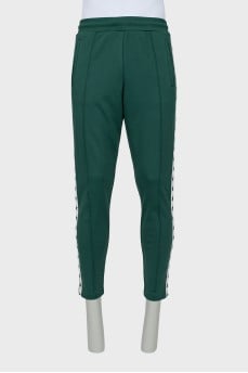 Men's sports pants with stripes