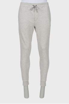 Men's grey sports pants