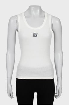 T-shirt with brand logo