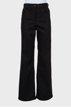 Black high waist jeans