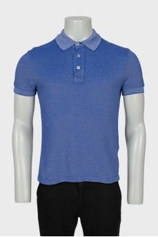 Men's straight cut polo shirt