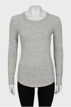 Woolen long sleeve slim fit
