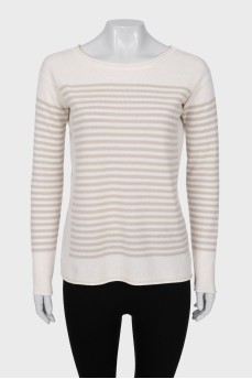 Striped cashmere jumper