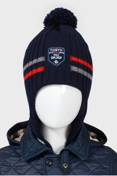 Children's knitting hat